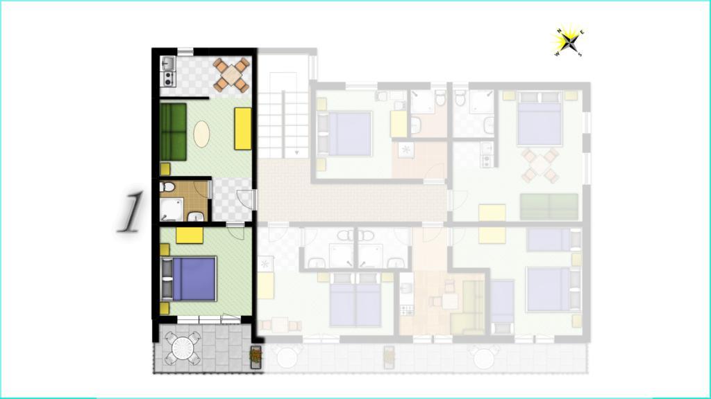 Apartments And Rooms Mare-Monti Starigrad Paklenica Ruang foto